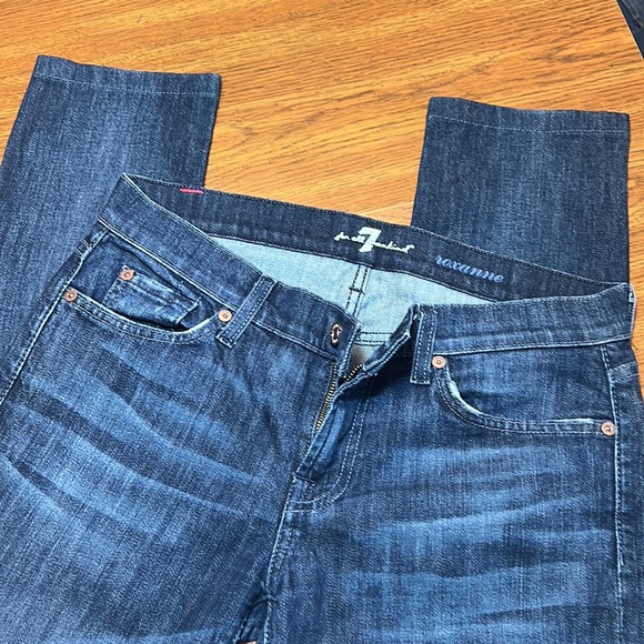 7 For All Mankind cropped Jeans - Picture 2 of 2